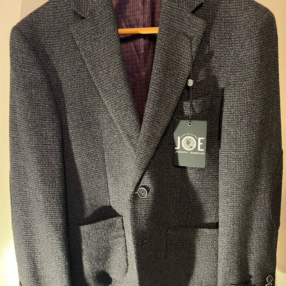 Joseph Abboud Gray Sport Coat Classic Tailoring